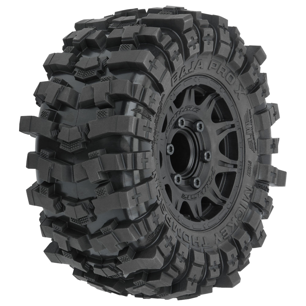 Pro-Line Racing Mickey Thompson Baja Pro X 2.8" Tires Mtd Raid Black PRO1023710