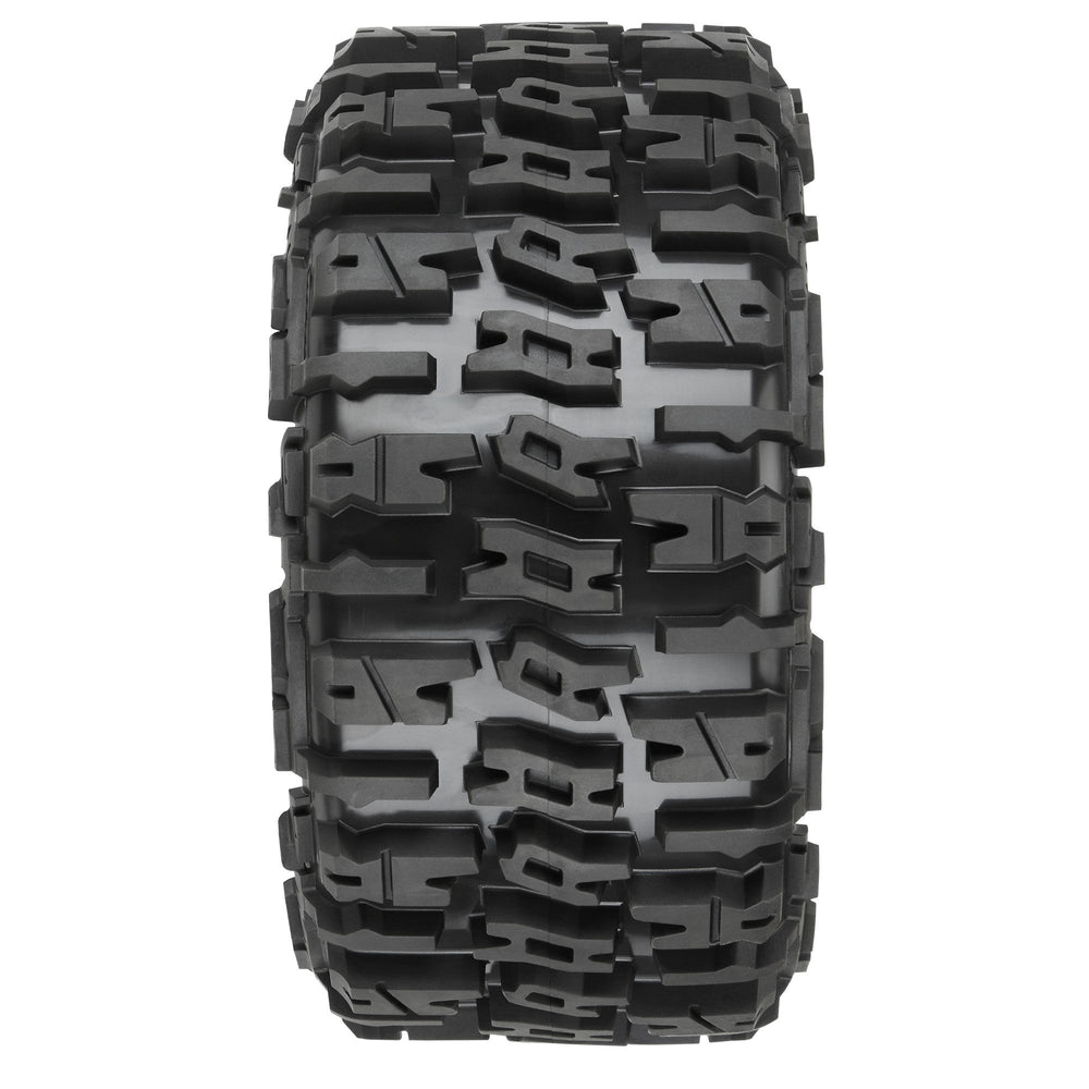 Pro-Line Racing Trencher 5.7" Tires MTD 24mm Black Raid 8x48 Hex 1:6 PRO1024010