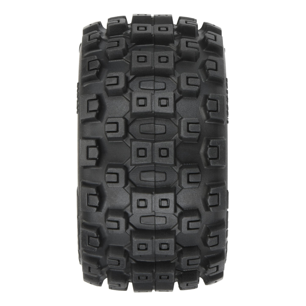 Pro-Line Racing Badlands MX 1.85" F/R MTD 12mm Black Raid 1:18 PRO1024110