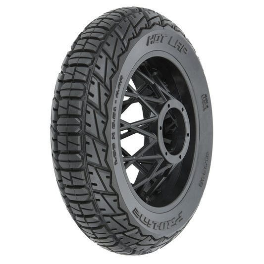 Pro-Line Racing Hot Lap MX S3 Rear Tire MTD Black Supermoto Wheel 1:4 PRO1024310