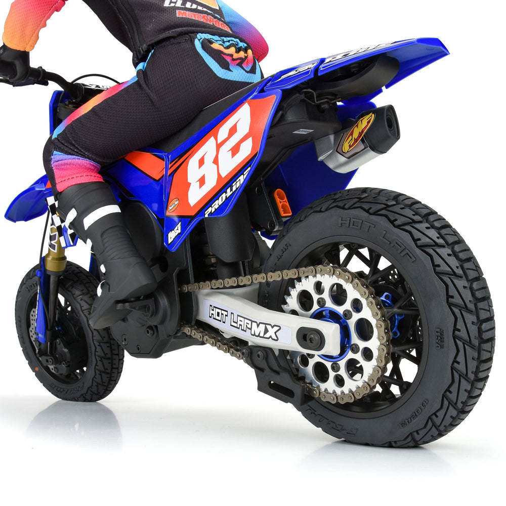 Pro-Line Racing Hot Lap MX S3 Rear Tire MTD Black Supermoto Wheel 1:4 PRO1024310