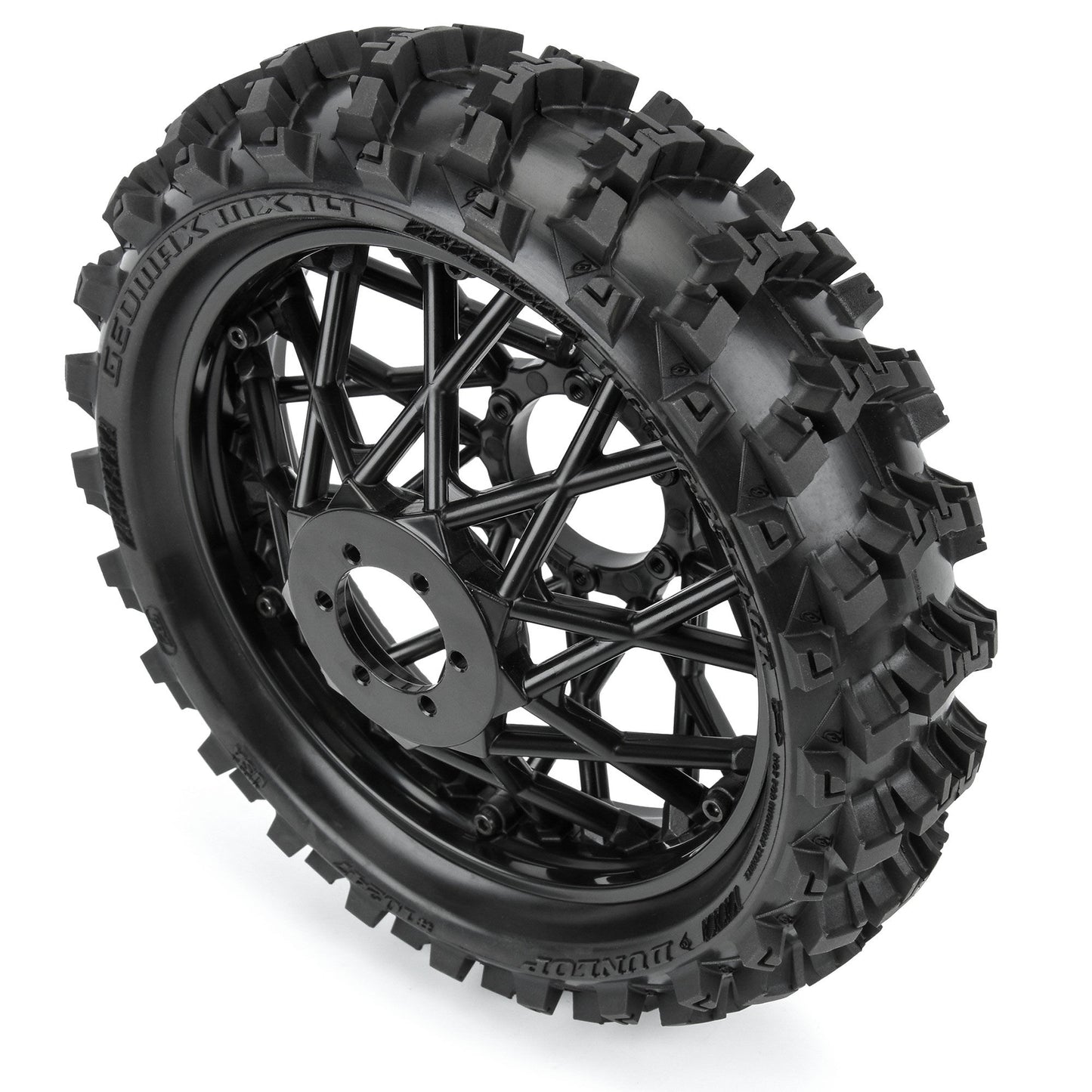 Pro-Line Racing DunlopGeomax MX14 V2 CR4 Rear Tire MTD BullySpk-Black PRO1024710