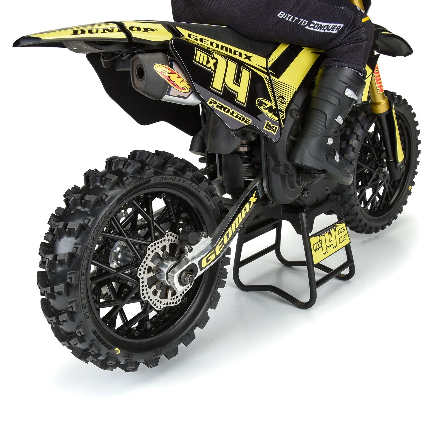 Pro-Line Racing DunlopGeomax MX14 V2 CR4 Rear Tire MTD BullySpk-Black PRO1024710