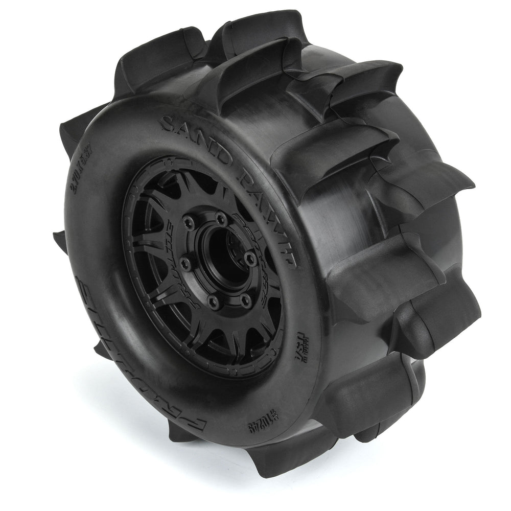 Pro-Line Racing Sand Paw HP BELT 2.8" MT Tires MTD 12/14mm Black 1:10 PRO1024910