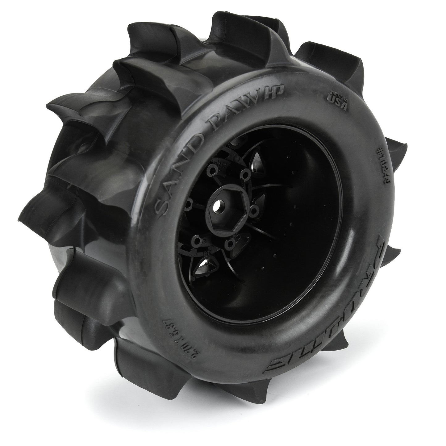 Pro-Line Racing Sand Paw HP BELT 2.8" MT Tires MTD 12/14mm Black 1:10 PRO1024910