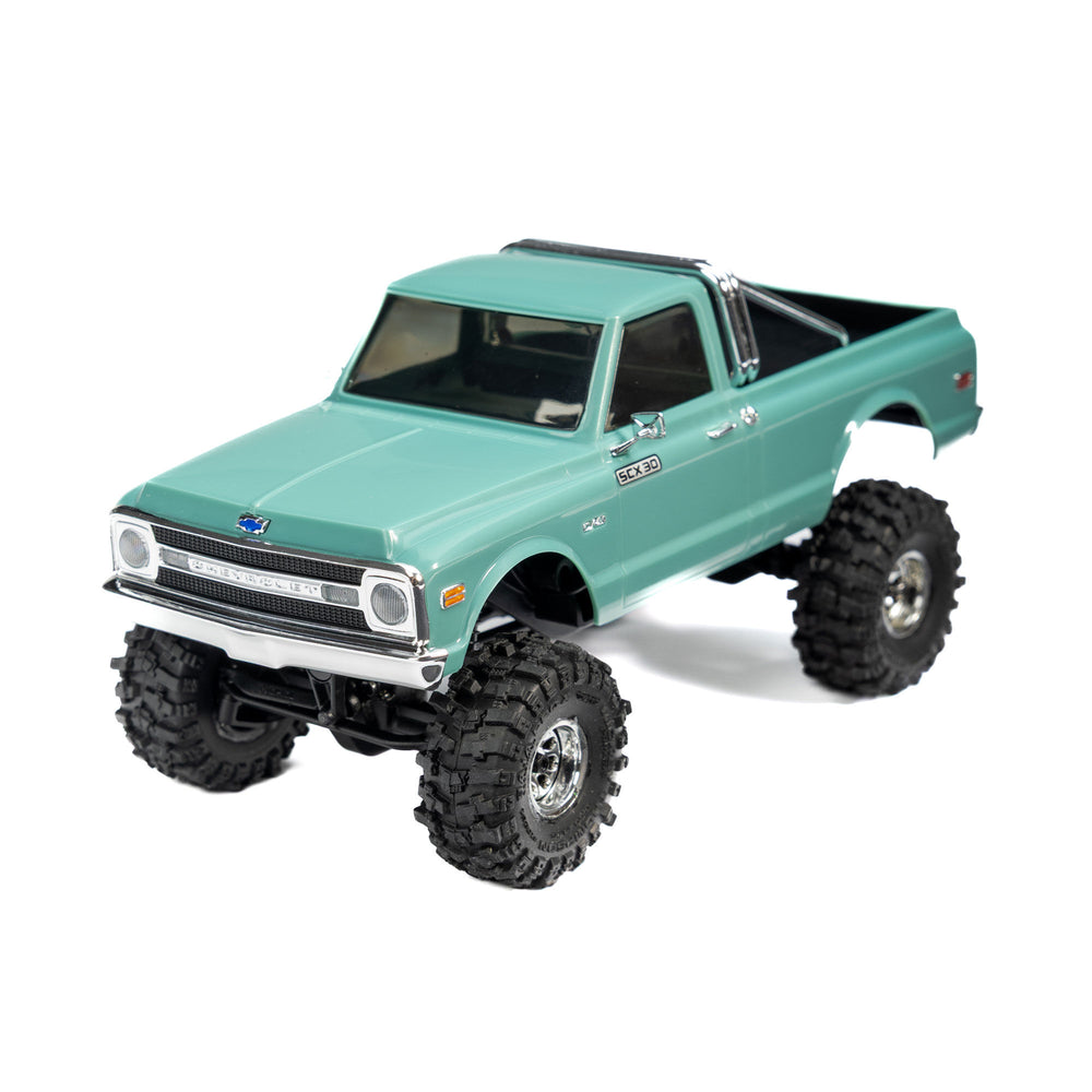 Pro-Line Racing Baja Pro X Mounted Chrome Beast Tires (4): SCX30 1:30 PRO1025110