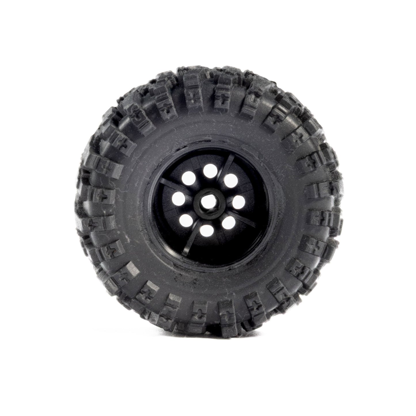 Pro-Line Racing Baja Pro X Mounted Chrome Beast Tires (4): SCX30 1:30 PRO1025110
