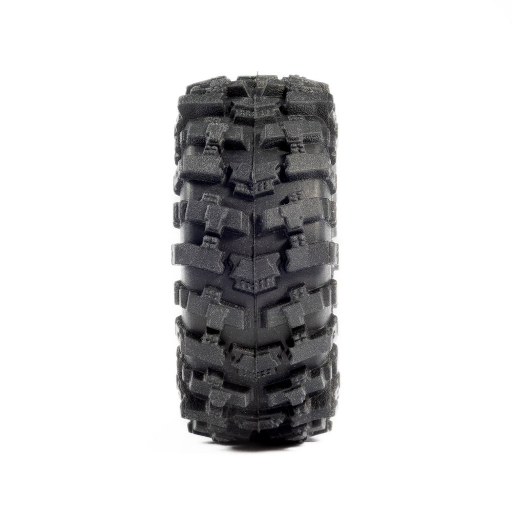 Pro-Line Racing Baja Pro X Mounted Chrome Beast Tires (4): SCX30 1:30 PRO1025110