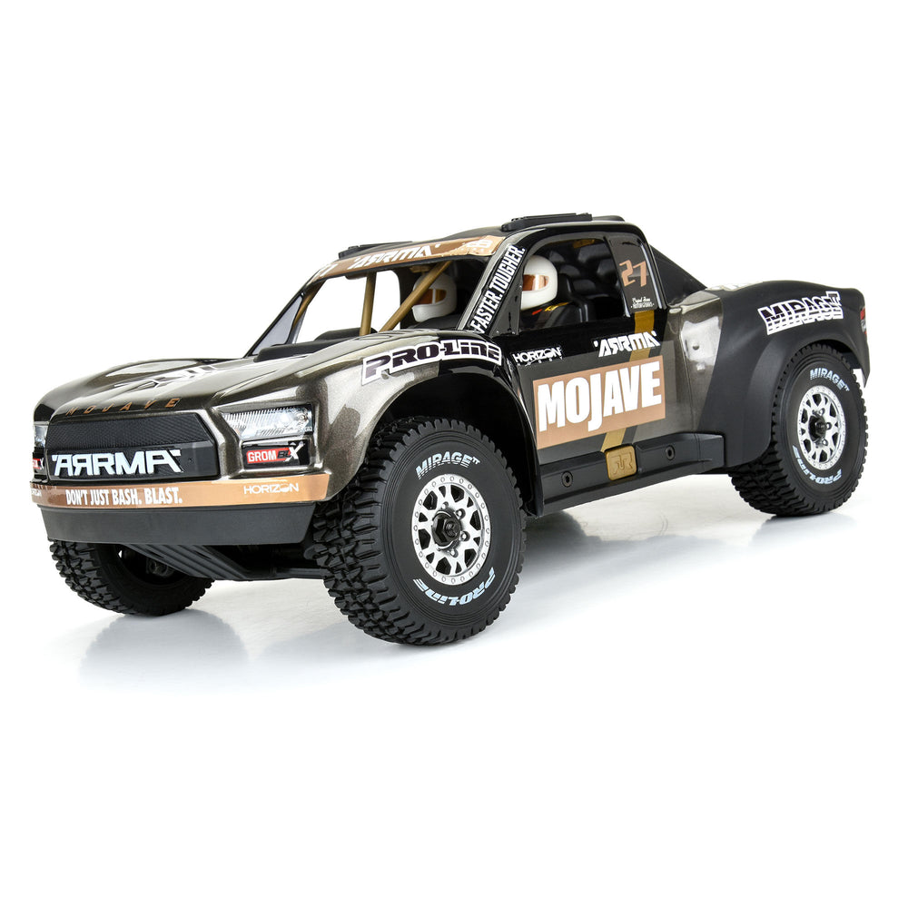 Pro-Line Racing Mirage TT Tires MTD 12mm Silver Impulse 4 Mojave 1:16 PRO1025310