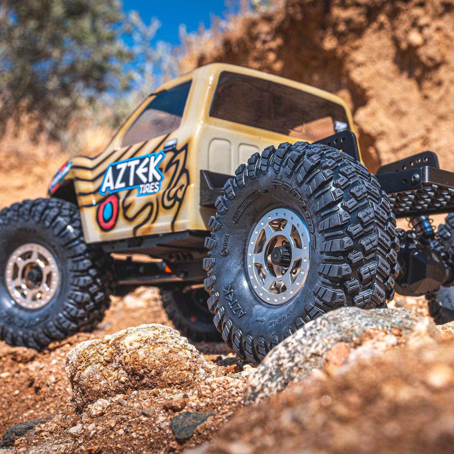 Pro-Line Racing Aztek Predator F/R 1.9" Rock Crawling Tires (2) 1:10 PRO1025403