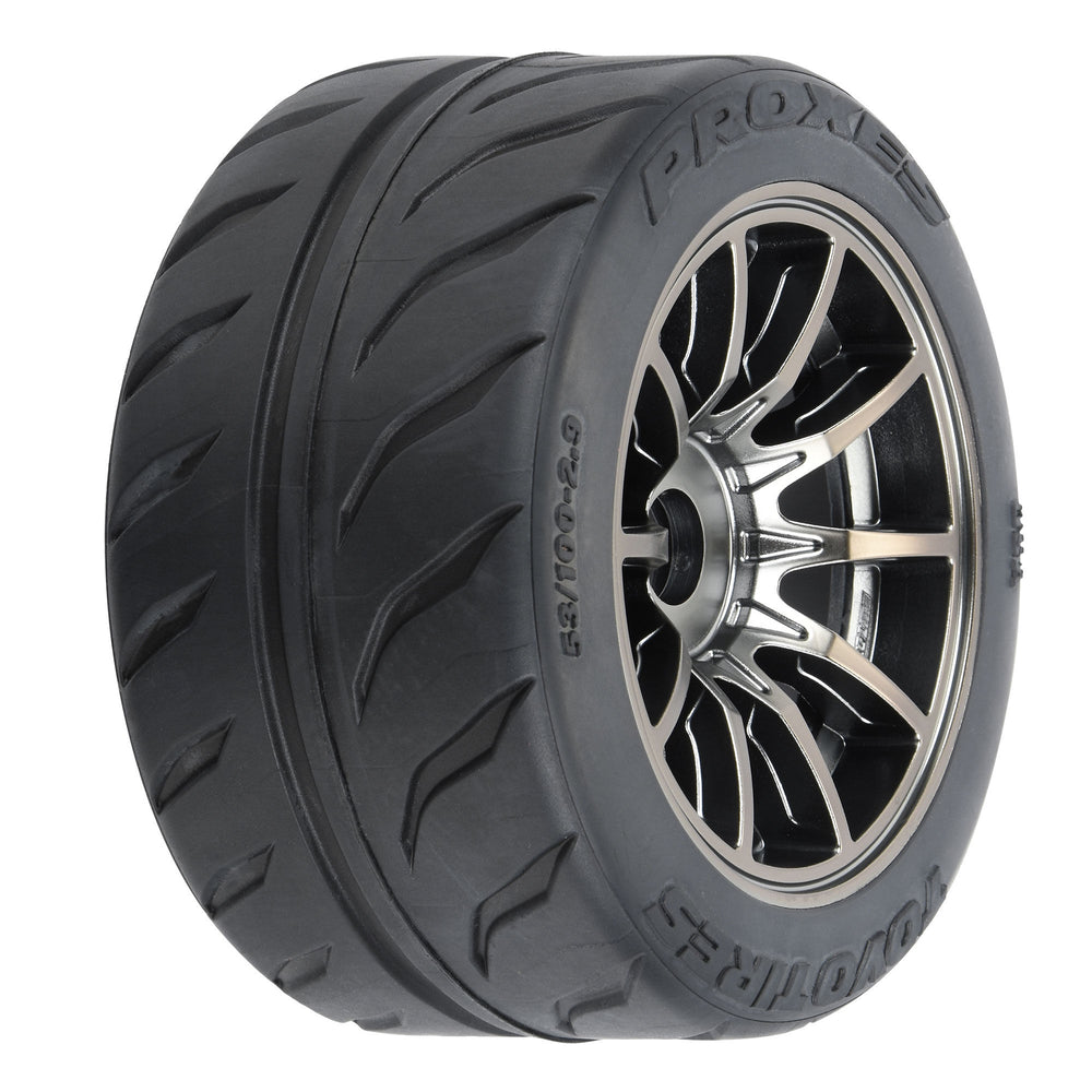 Pro-Line Racing Toyo Proxes R888R S3 53/100 2.9" BELTED MTD 17mm 1:7 PRO1025711