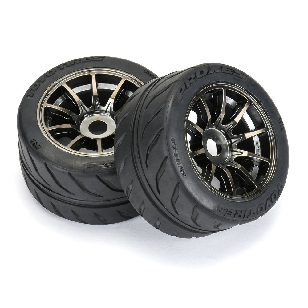Pro-Line Racing Toyo Proxes R888R S3 53/100 2.9" BELTED MTD 17mm 1:7 PRO1025711