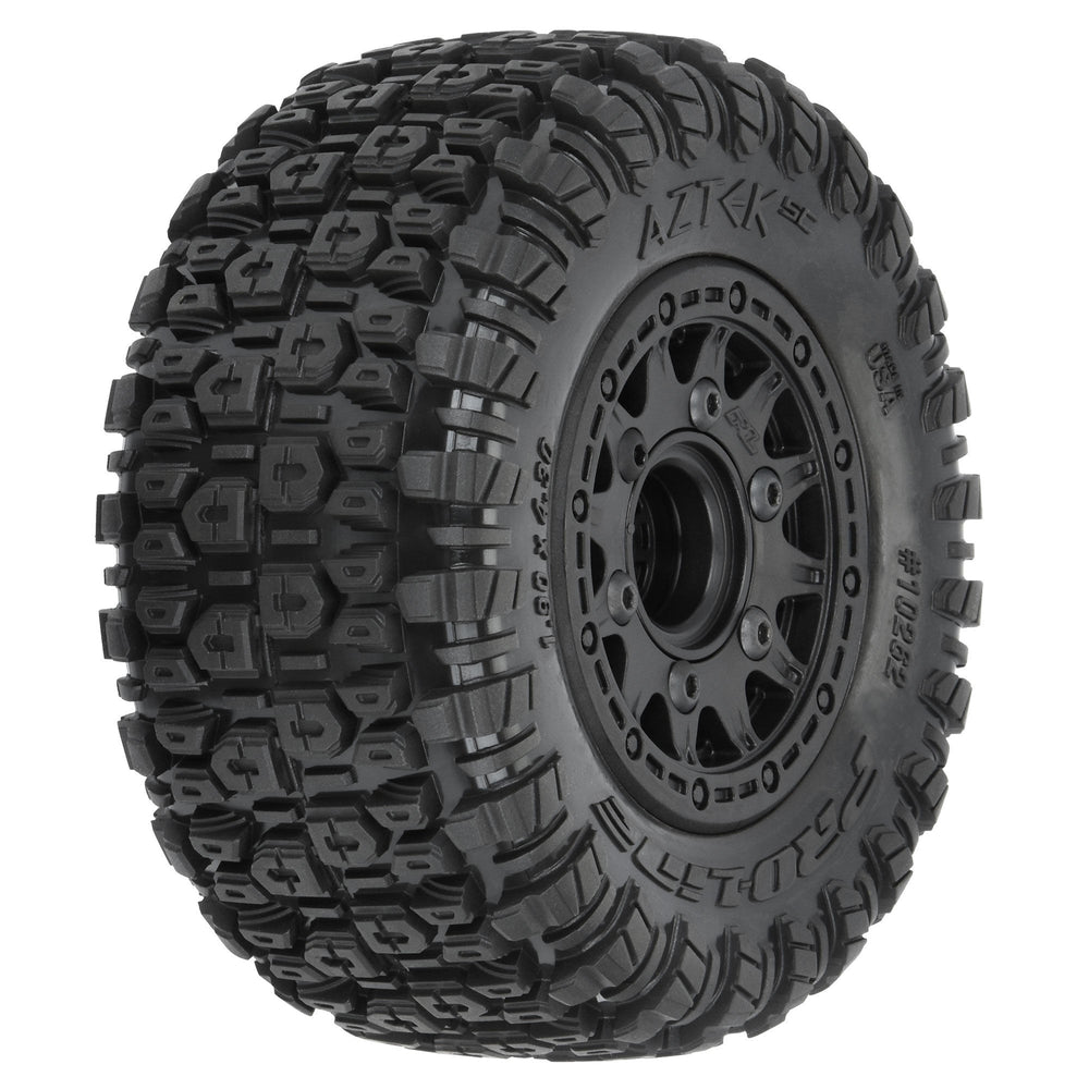 Pro-Line Racing Aztek M2 2.2"/3.0" SC MTD 12mm & 14mm Black Raid 1:10 PRO1026210