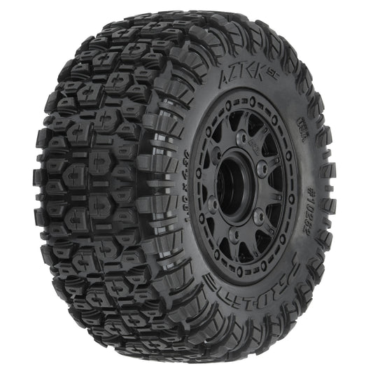 Pro-Line Racing Aztek M2 2.2"/3.0" SC MTD 12mm & 14mm Black Raid 1:10 PRO1026210