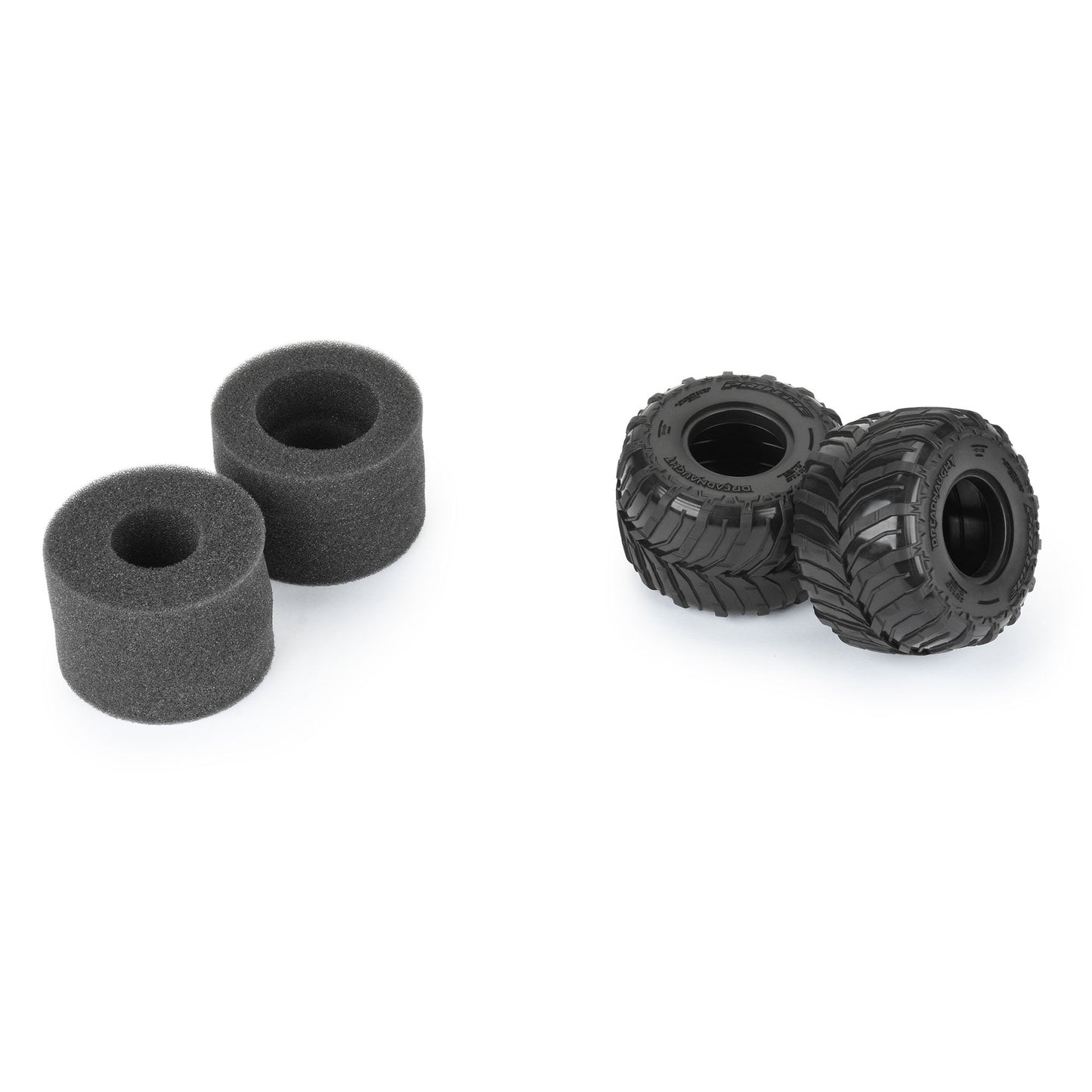 Pro-Line Racing Dreadnaught 1.25"/1.75" F/R MT Tires 2 Mini LMT 1:18 PRO1026500