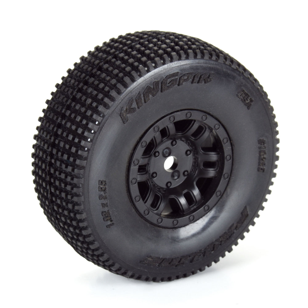 Pro-Line Racing King Pin F/R Tires MTD 12mm Black Split Six (4): 1:16 PRO1028510