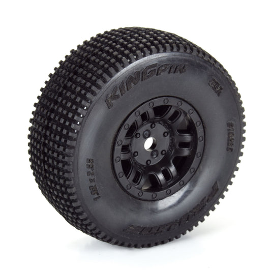 Pro-Line Racing King Pin F/R Tires MTD 12mm Black Split Six (4): 1:16 PRO1028510