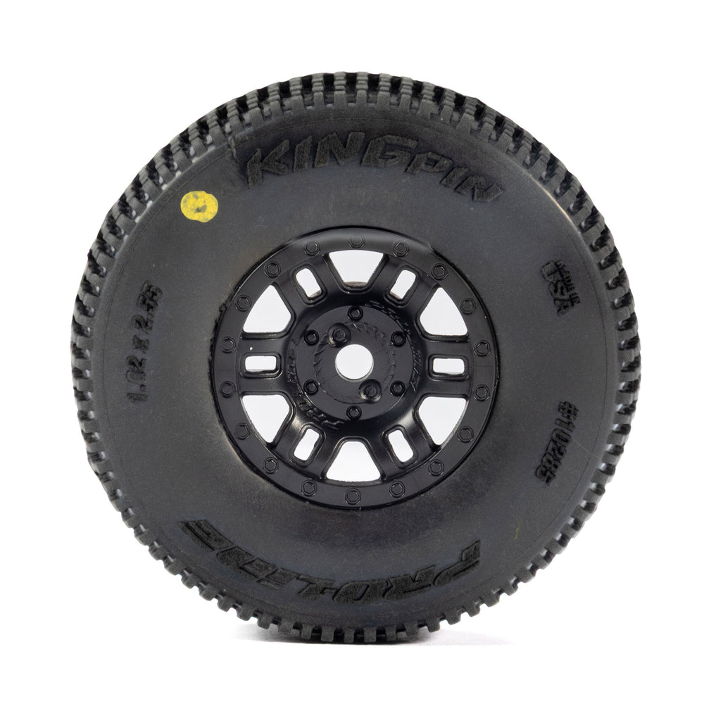 Pro-Line Racing King Pin F/R Tires MTD 12mm Black Split Six (4): 1:16 PRO1028510