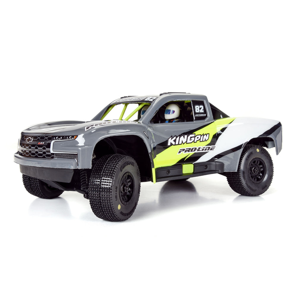 Pro-Line Racing King Pin F/R Tires MTD 12mm Black Split Six (4): 1:16 PRO1028510
