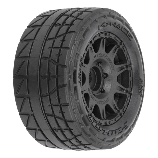 Pro-Line Racing Menace F/R Street Tires MTD 12mm Black Raid (4) 1:18 PRO1028710