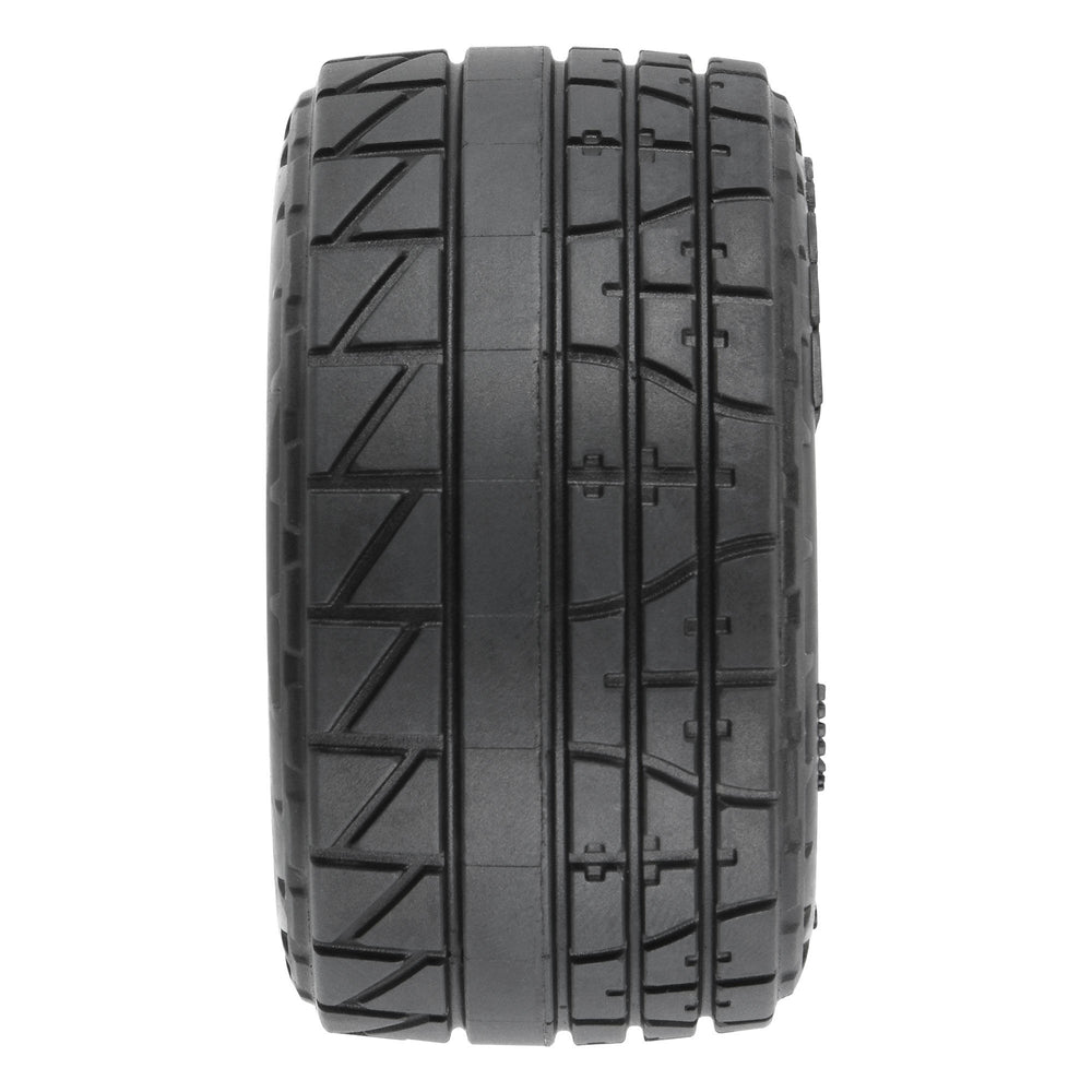Pro-Line Racing Menace F/R Street Tires MTD 12mm Black Raid (4) 1:18 PRO1028710