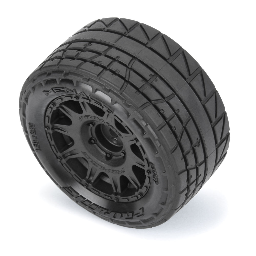 Pro-Line Racing Menace F/R Street Tires MTD 12mm Black Raid (4) 1:18 PRO1028710