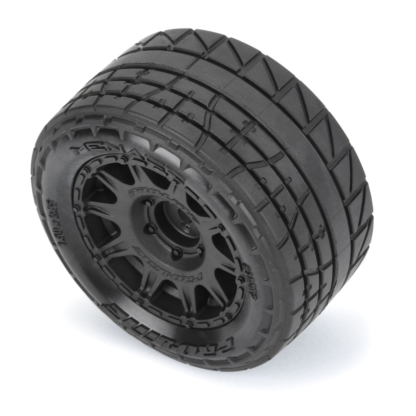 Pro-Line Racing Menace F/R Street Tires MTD 12mm Black Raid (4) 1:18 PRO1028710