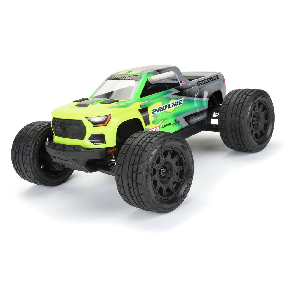 Pro-Line Racing Menace F/R Street Tires MTD 12mm Black Raid (4) 1:18 PRO1028710