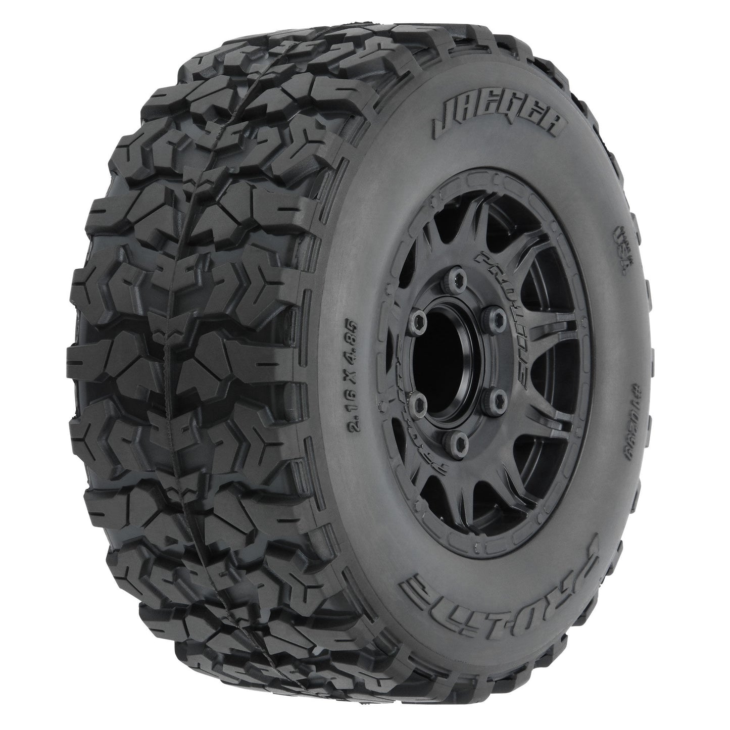 Pro-Line Racing Jaeger HP BELT 2.8" MT Tires MTD 12mm/14mm Black 1:10 PRO1029910