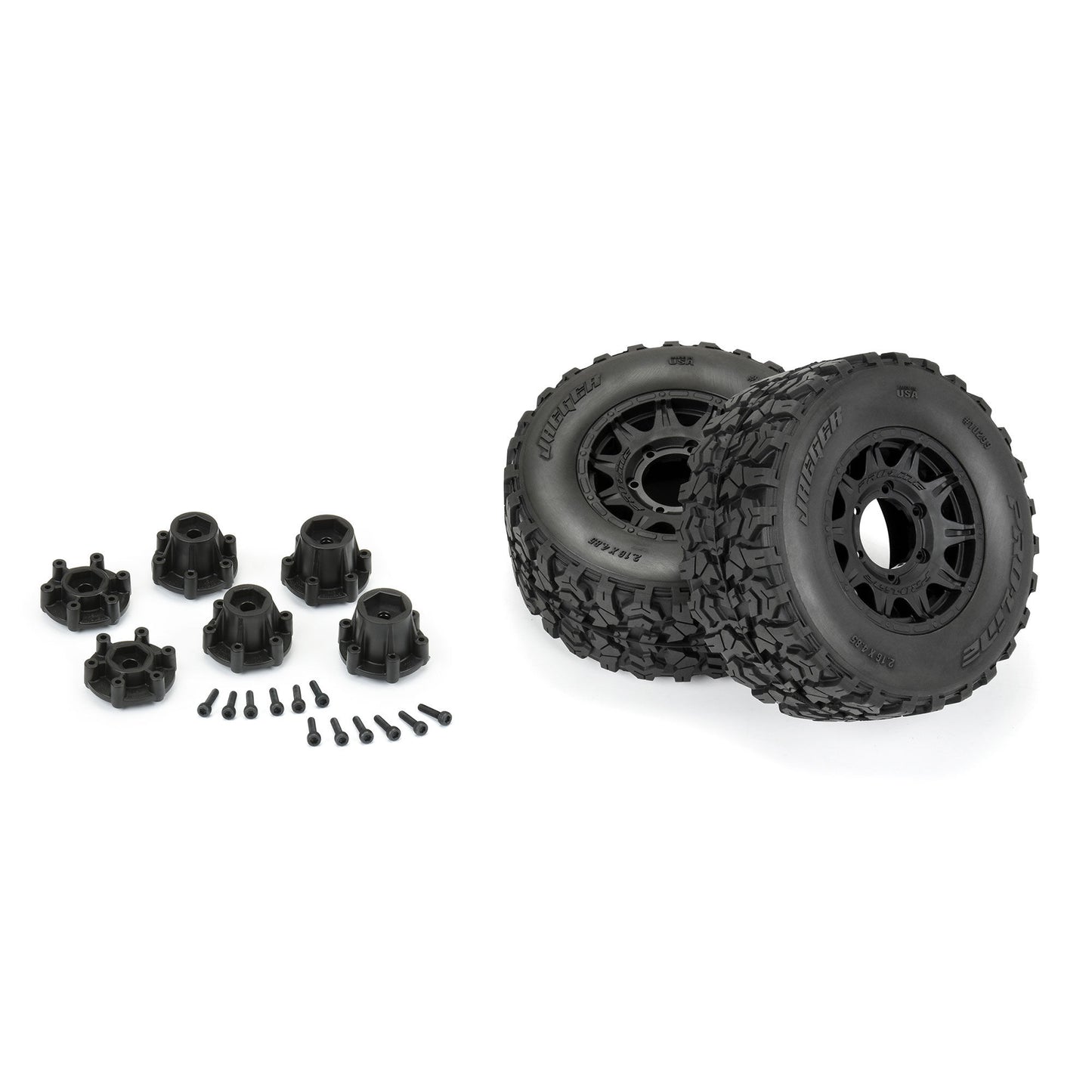 Pro-Line Racing Jaeger HP BELT 2.8" MT Tires MTD 12mm/14mm Black 1:10 PRO1029910