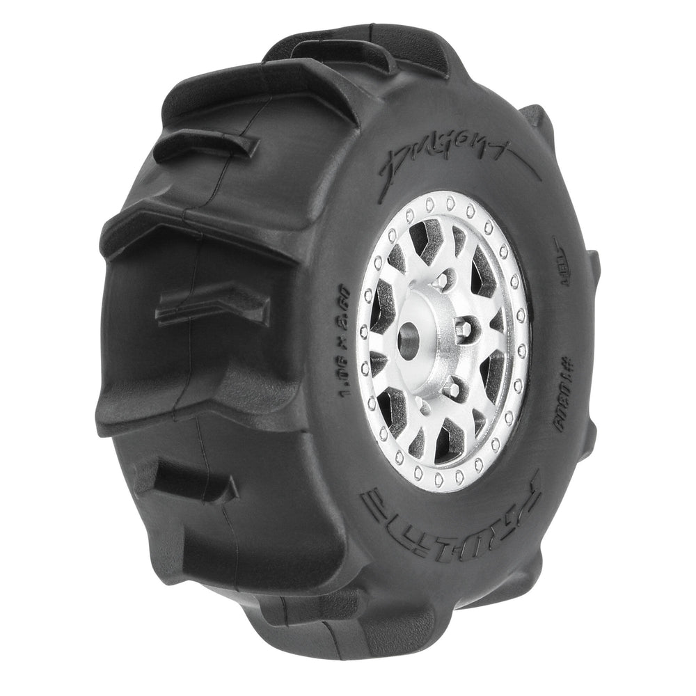 Pro-Line Racing Dumont F/R Tires MTD 12mm Black Impulse (4) 1:16 PRO1030910
