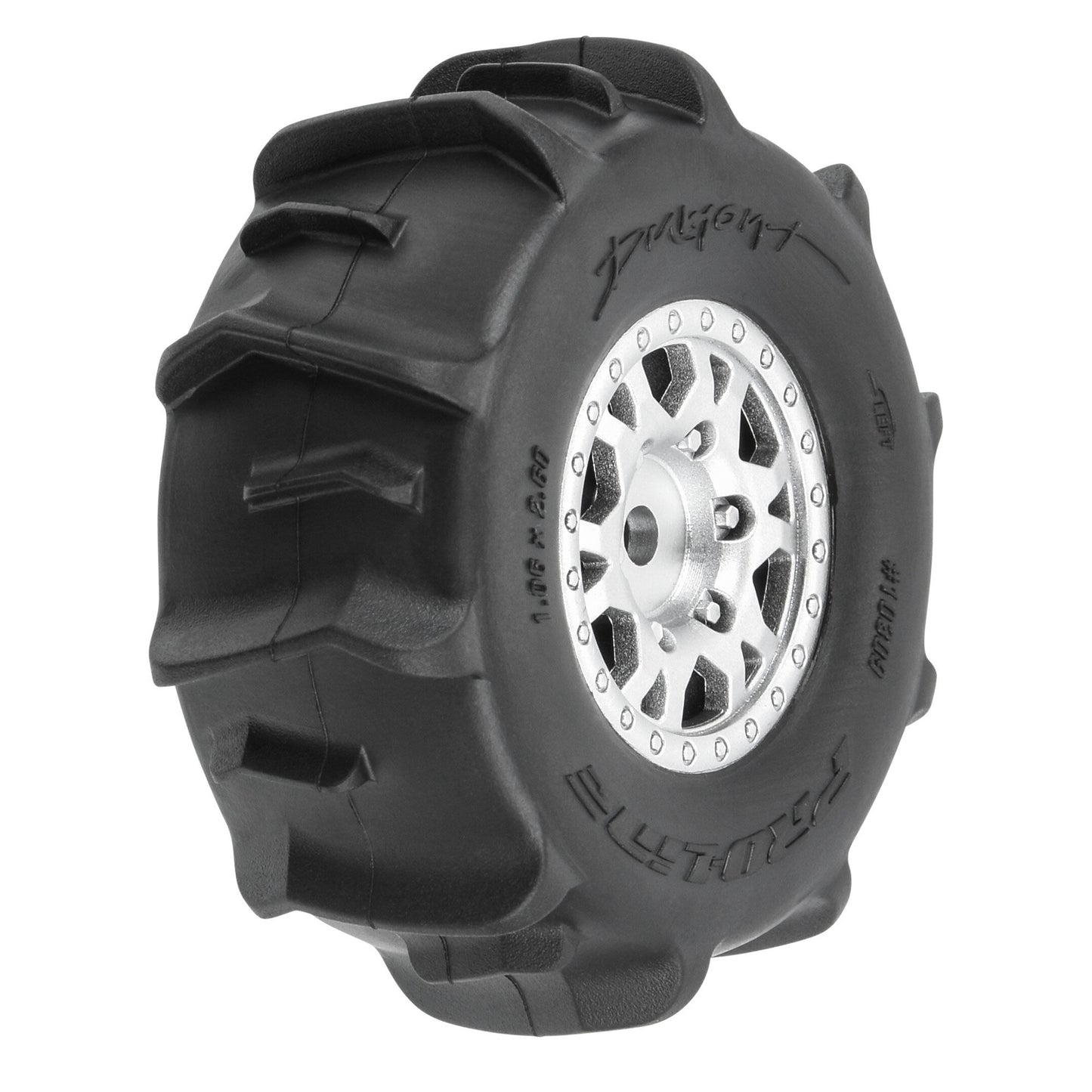 Pro-Line Racing Dumont F/R Tires MTD 12mm Black Impulse (4) 1:16 PRO1030910