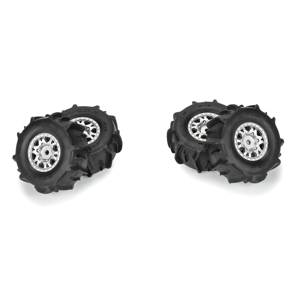 Pro-Line Racing Dumont F/R Tires MTD 12mm Black Impulse (4) 1:16 PRO1030910