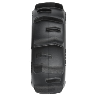 Pro-Line Racing Dumont F/R Tires MTD 12mm Black Mach10, 4 Typhon 1:14 PRO1031010