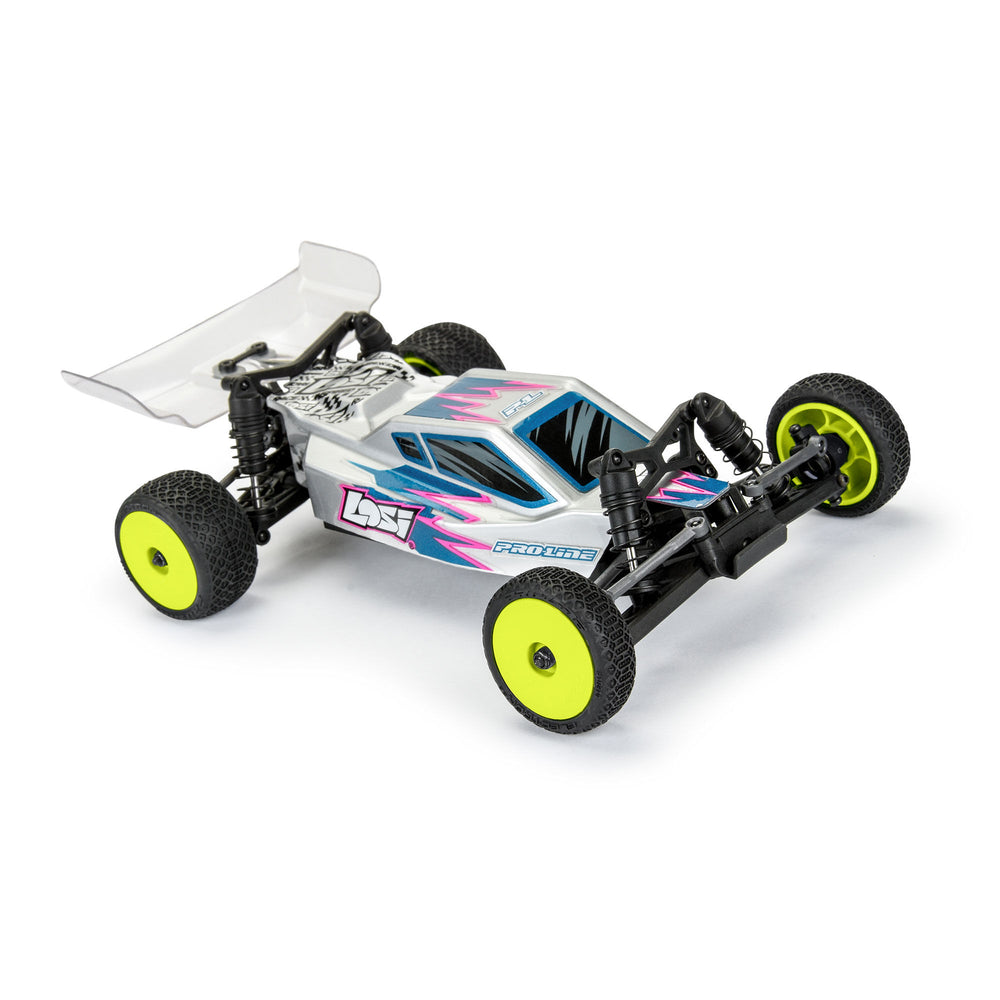 Pro-Line Racing Electron 2.0 Buggy F/R Tires MTD 7mm Yellow (4) 1:24 PRO1031412