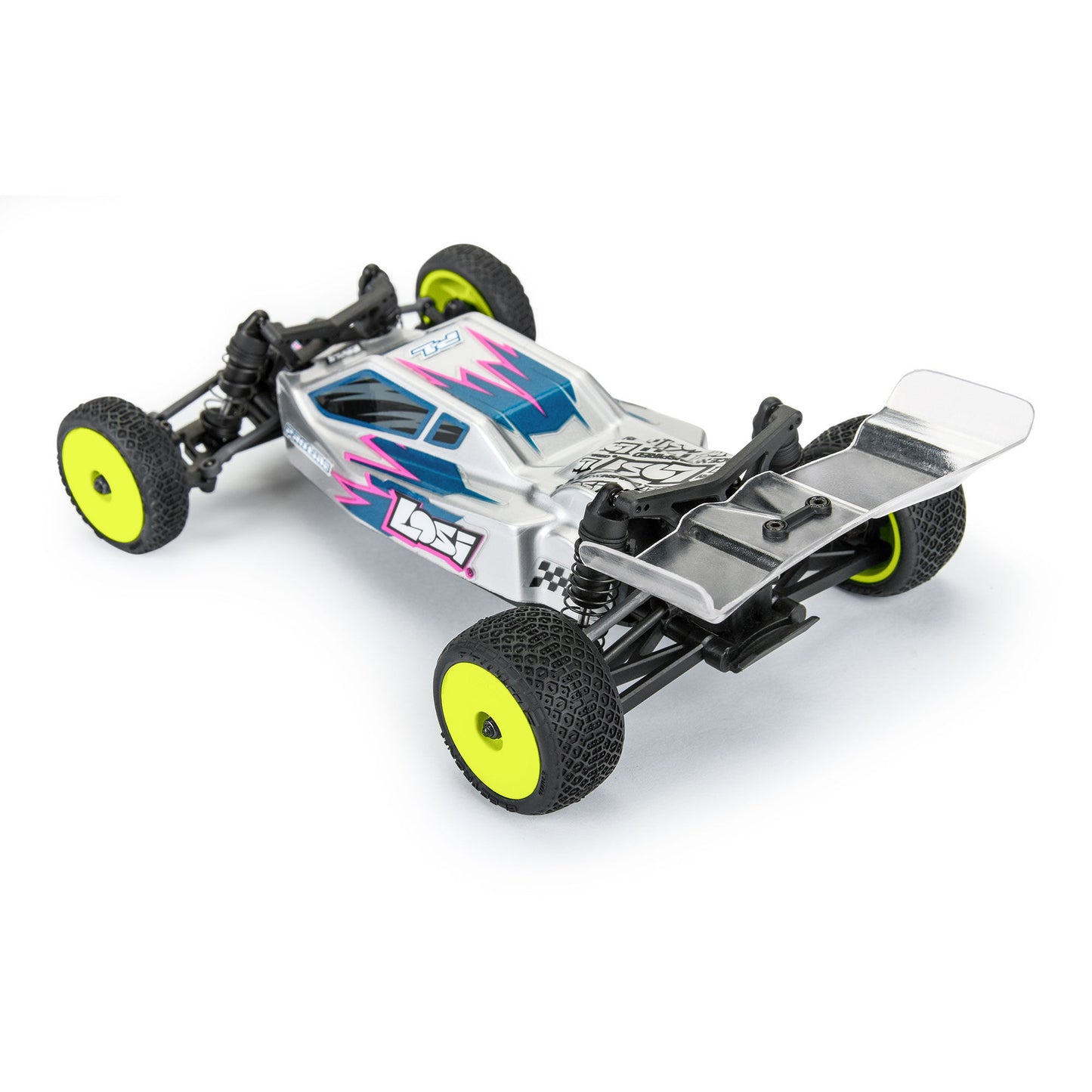 Pro-Line Racing Electron 2.0 Buggy F/R Tires MTD 7mm Yellow (4) 1:24 PRO1031412