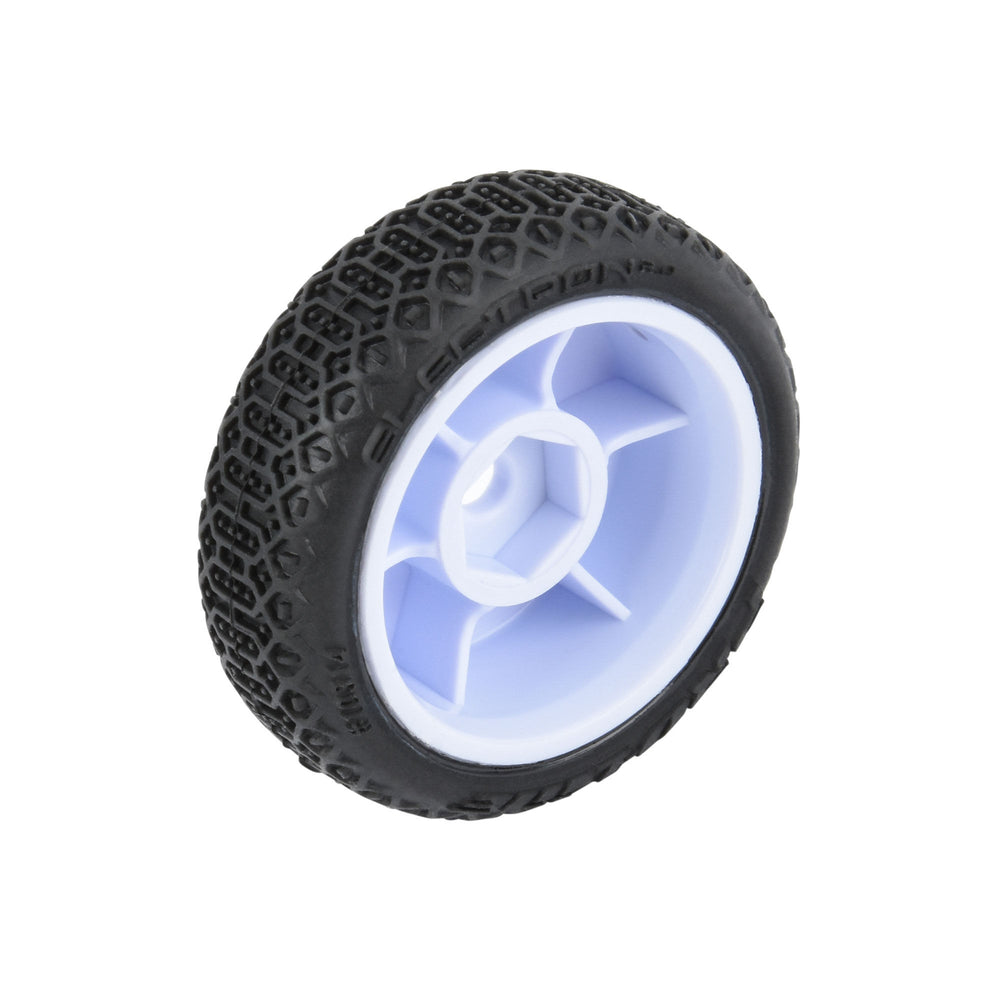 Pro-Line Racing Electron 2.0 Buggy F/R Tires Mounted 7mm White 4,1:24 PRO1031413