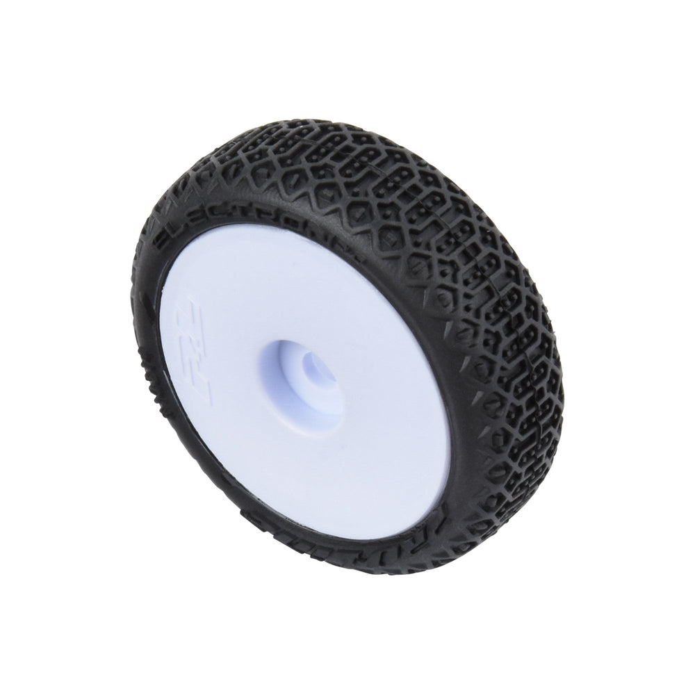 Pro-Line Racing Electron 2.0 Buggy F/R Tires Mounted 7mm White 4,1:24 PRO1031413