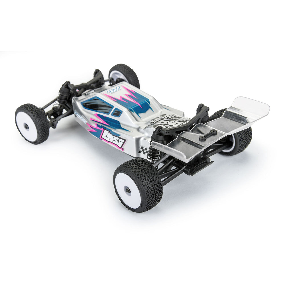 Pro-Line Racing Electron 2.0 Buggy F/R Tires Mounted 7mm White 4,1:24 PRO1031413