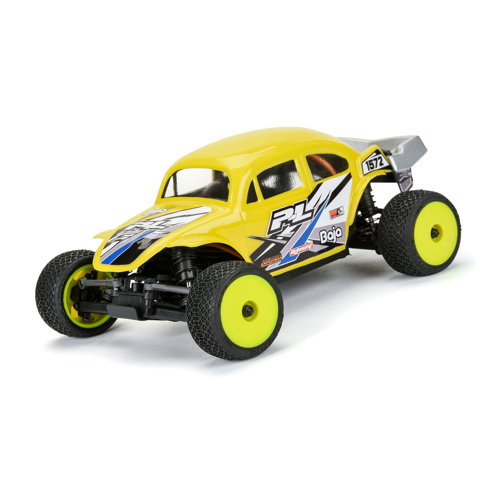 Pro-Line Racing Electron 2.0 T F/R Tires Mounted 7mm Yellow (4) 1:28 PRO1031512