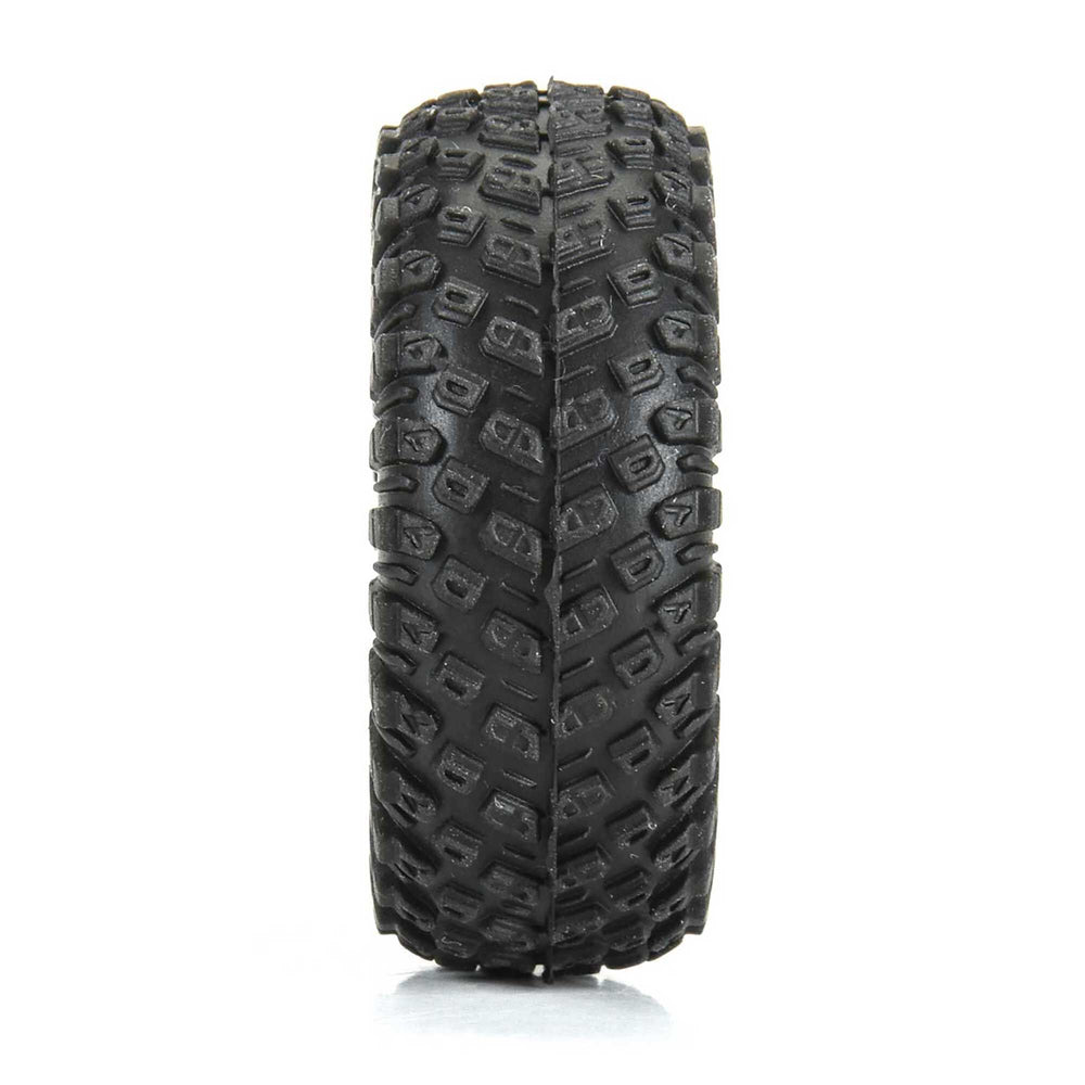 Pro-Line Racing Aztek F/R Mounted Black Clobber (4) for Axial SC 1:30 PRO1031910