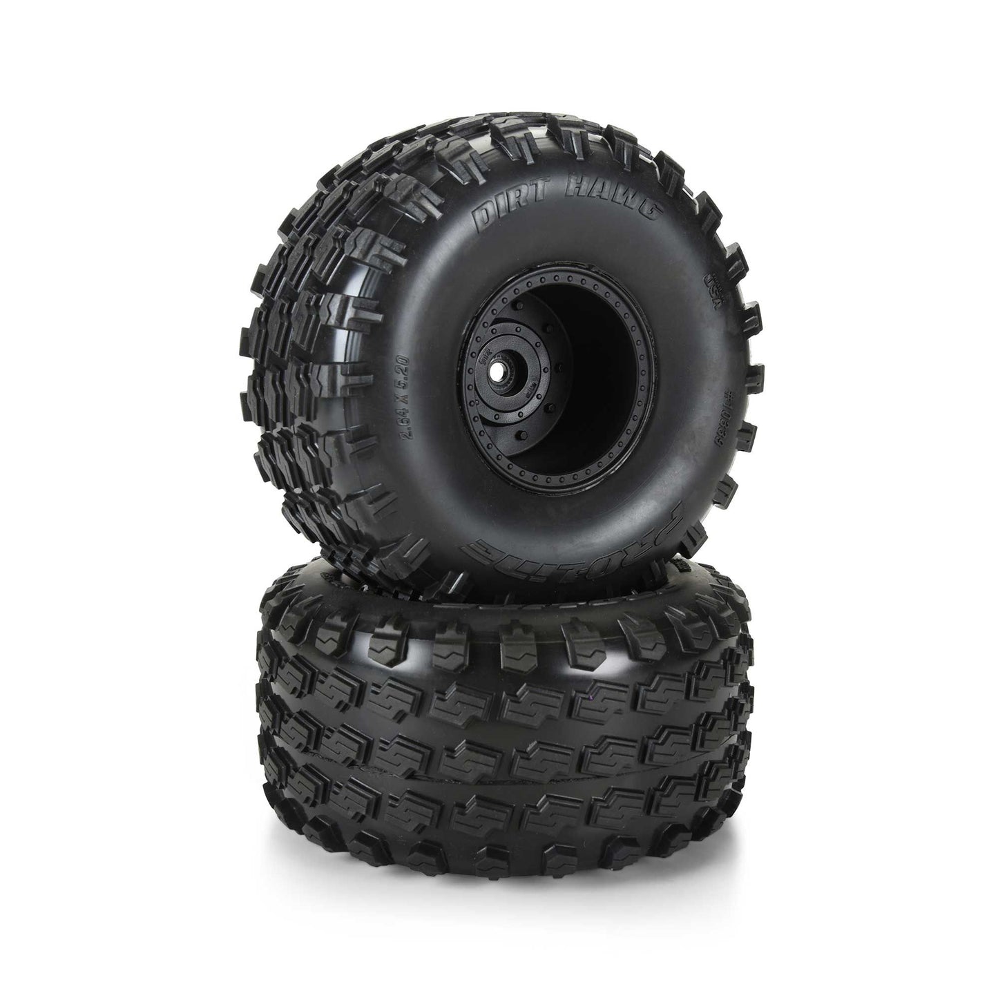 Pro-Line Racing Dirt Hawg 2.0 F/R 2.6" MT Tires MTD ARRMA Wheels 1:10 PRO1033910