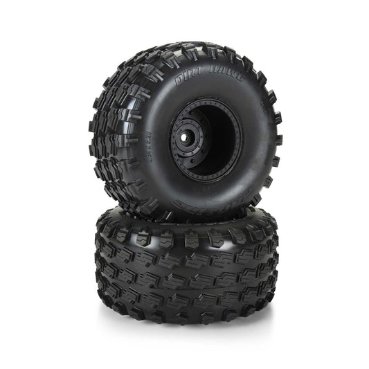 Pro-Line Racing Dirt Hawg 2.0 F/R 2.6" MT Tires MTD ARRMA Wheels 1:10 PRO1033910