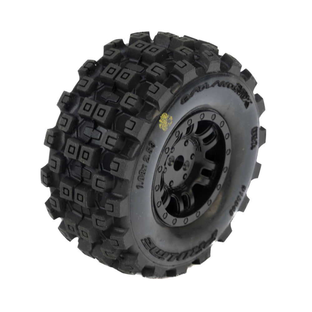 Pro-Line Racing Badlands MX F/R Tires MTD 12mm Black Split Six 1:16 PRO1034010