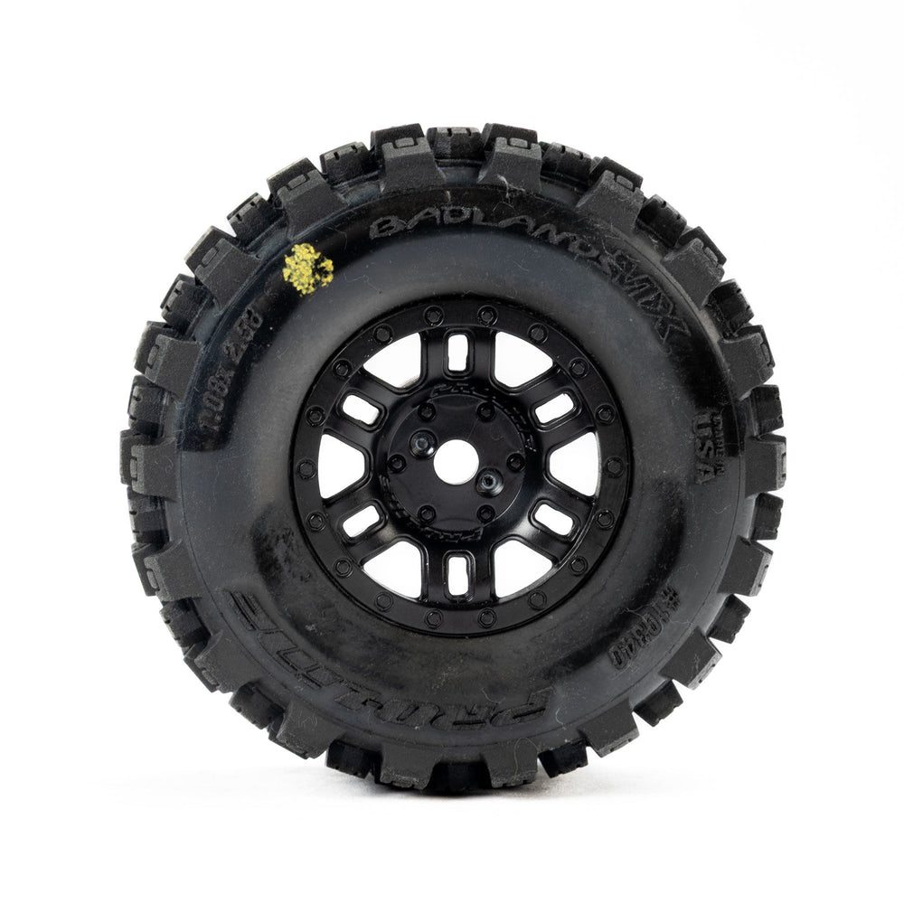 Pro-Line Racing Badlands MX F/R Tires MTD 12mm Black Split Six 1:16 PRO1034010