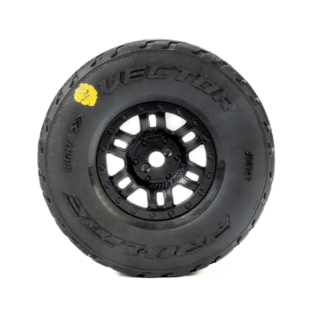 Pro-Line Racing Vector F/R Tires MTD 12mm Black Split Six (4): M 1:16 PRO1034310