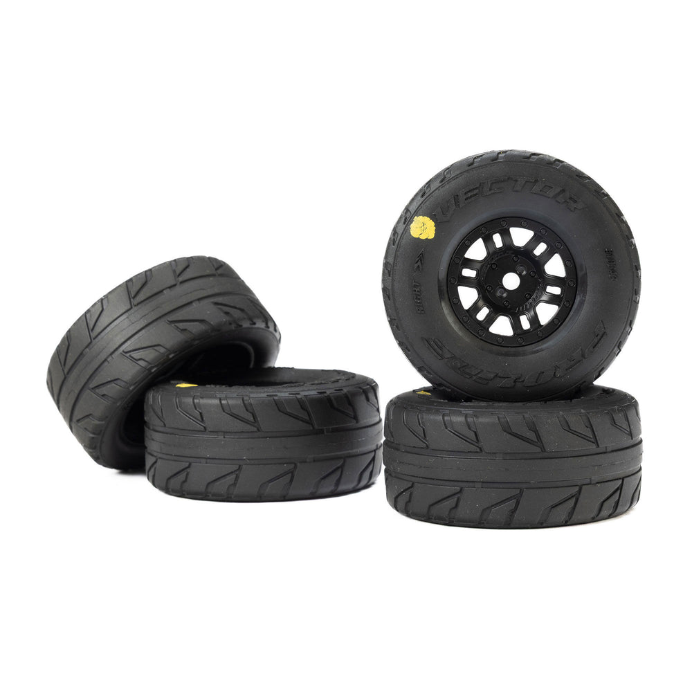 Pro-Line Racing Vector F/R Tires MTD 12mm Black Split Six (4): M 1:16 PRO1034310
