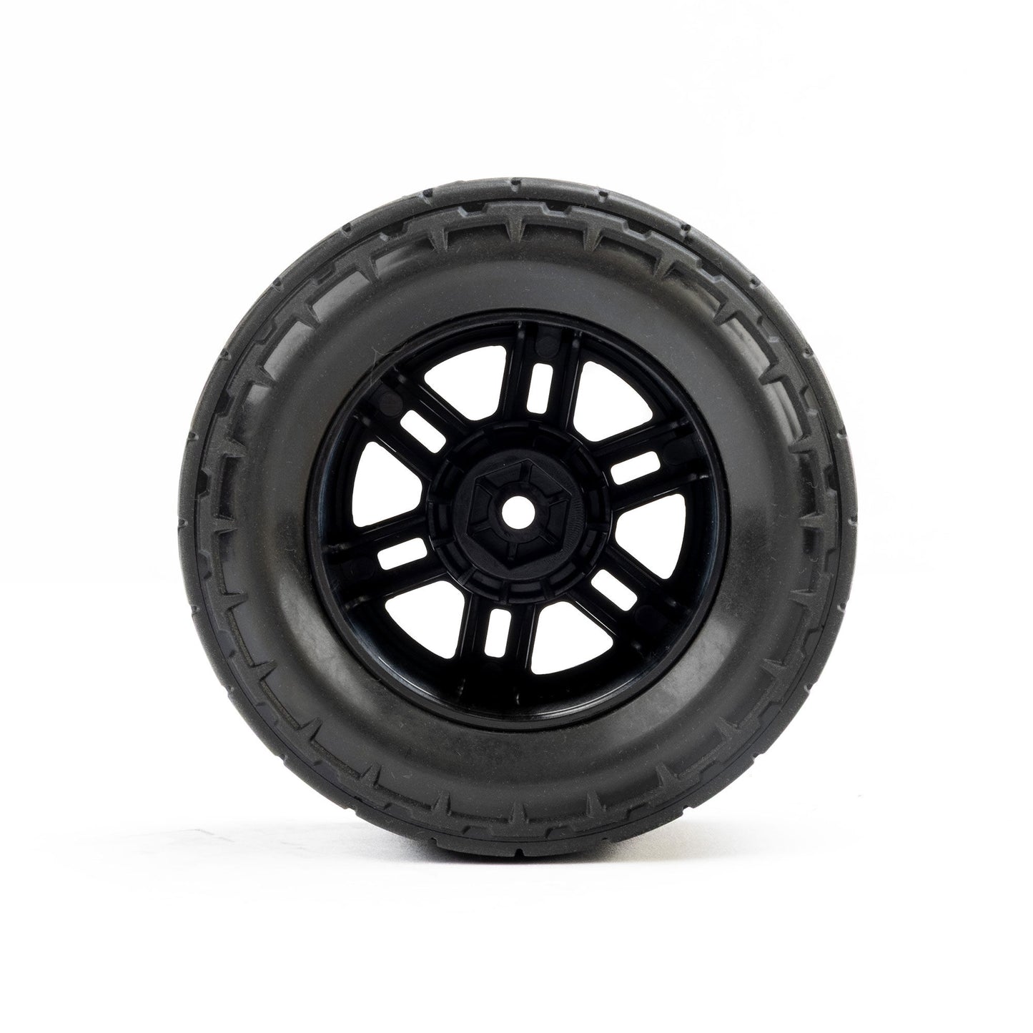 Pro-Line Racing Menace F/R Street Tires Mounted 12mm Black Split Six PRO1034510