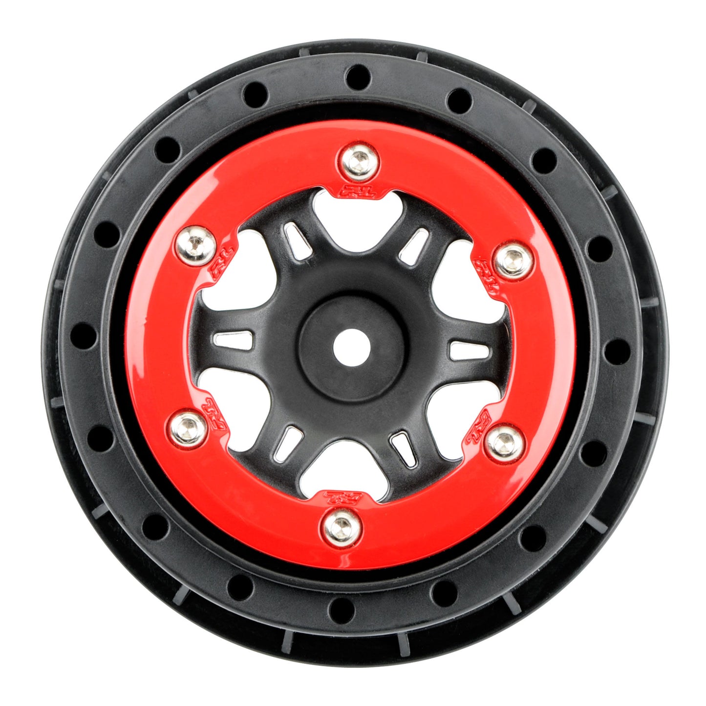 Pro-Line 1:10 Split Six Front 2.2"/3.0" 12mm Short Course Wheels (2) PRO2714-04