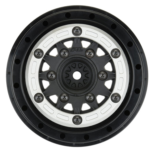 Pro-Line 1:10 Raid Bead-Loc Fr/Rr 2.2"/3.0" 12 & 14mm SC Wheels (2) S PRO2811-03